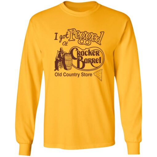 I got pegged at cracker barrel old country store shirt $19.95