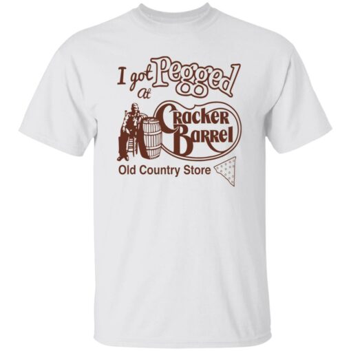 I got pegged at cracker barrel old country store shirt $19.95 redirect09302022040912 2