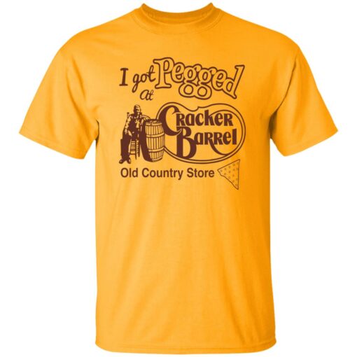 I got pegged at cracker barrel old country store shirt $19.95