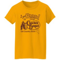 I got pegged at cracker barrel old country store shirt $19.95