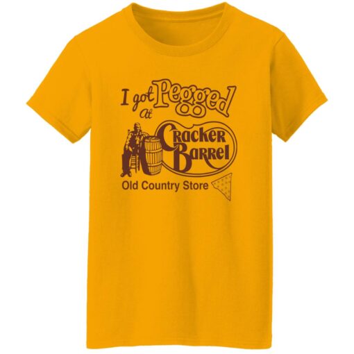 I got pegged at cracker barrel old country store shirt $19.95