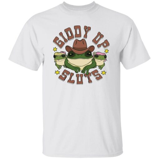 Cowboy Frog giddy up sluts shirt $19.95 redirect10142022031002 2