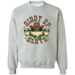 Cowboy Frog giddy up sluts shirt $19.95 redirect10142022031002