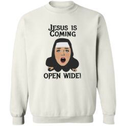 Jesus is coming open wide shirt $19.95 redirect10142022031032 5