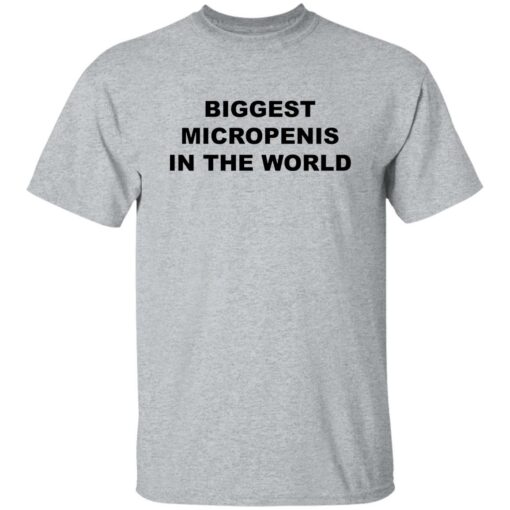 Biggest micropenis in the world shirt $19.95 redirect10172022021053 4