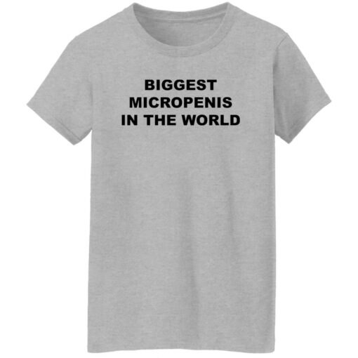 Biggest micropenis in the world shirt $19.95 redirect10172022021054