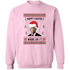 B*den happy easter where am i Christmas sweatshirt $19.95 redirect10182022041033