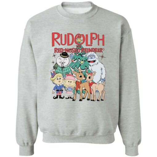 Rudolph the red nosed reindeer Christmas sweatshirt $19.95 redirect10182022051016 3