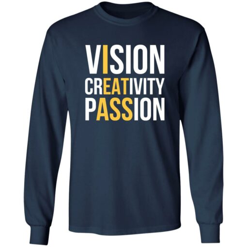 Vision creativity passion shirt $19.95