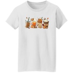 Fall coffee Halloween pumpkin latte drink cup shirt $19.95 redirect10192022041004 2