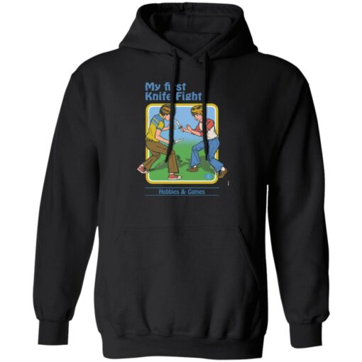 My first knife fight hobbies and games shirt $19.95 redirect10202022021006 1