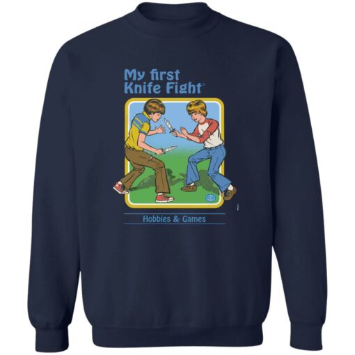 My first knife fight hobbies and games shirt $19.95 redirect10202022021006 4