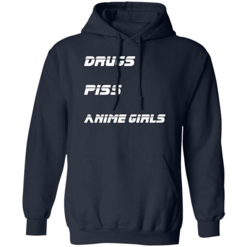 Drugs piss anime girls shirt $19.95 redirect10212022021052 3