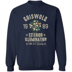 Griswold 1989 family exterior Illumination ask for sparky Christmas sweatshirt $19.95