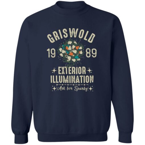 Griswold 1989 family exterior Illumination ask for sparky Christmas sweatshirt $19.95 redirect10212022061024 3