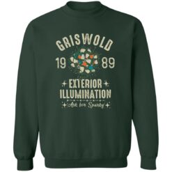 Griswold 1989 family exterior Illumination ask for sparky Christmas sweatshirt $19.95