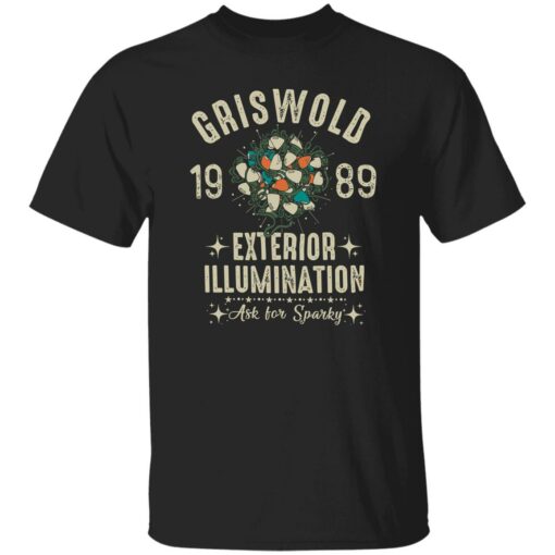 Griswold 1989 family exterior Illumination ask for sparky Christmas sweatshirt $19.95