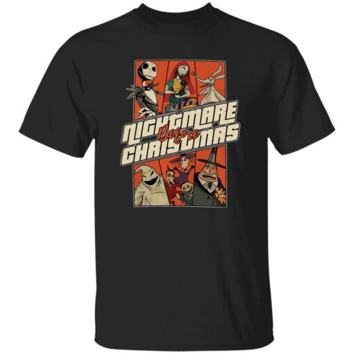up het Vintage Nightmare Before Christmas Squad Shirt $19.95