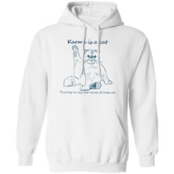 Karma is a cat purring in my lap cause it loves me shirt $19.95 redirect11022022031150 2
