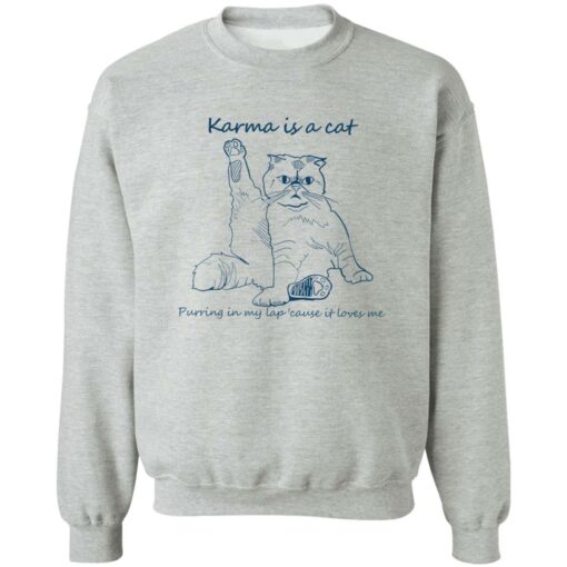 Karma is a cat purring in my lap cause it loves me shirt $19.95 redirect11022022031150 3