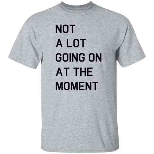 Not a lot going on at the moment shirt $19.95 redirect11042022041159