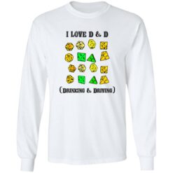 I love d and d drinking and driving shirt $19.95 redirect11142022021154 1