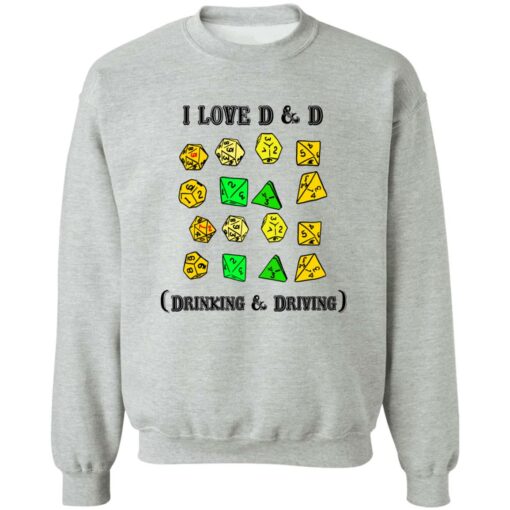 I love d and d drinking and driving shirt $19.95 redirect11142022021155 1