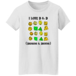 I love d and d drinking and driving shirt $19.95 redirect11142022021156 1