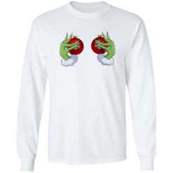 Grinch ornament Boob Christmas sweatshirt $19.95 redirect11142022041109 1