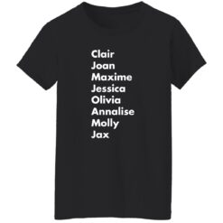 Clair Joan Maxine Jessica Olivia Annalise Molly Jax shirt $19.95 redirect11142022051111 3