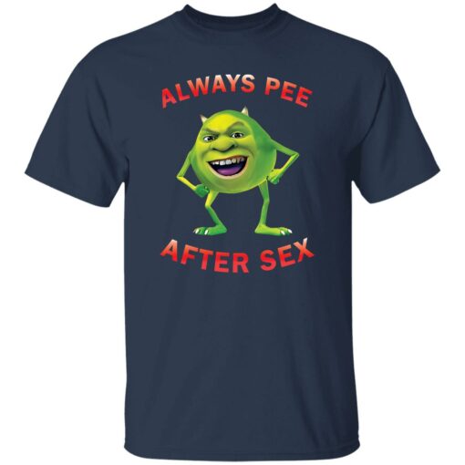 Shrek always pee after sex shirt $19.95