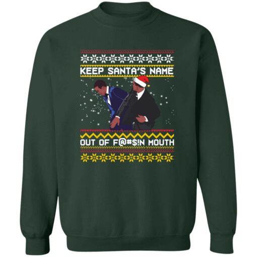 Keep santa’s name out of f*ck mouth ugly Christmas sweater $19.95 redirect11182022021120 4