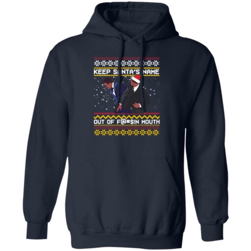 Keep santa’s name out of f*ck mouth ugly Christmas sweater $19.95 redirect11182022021120
