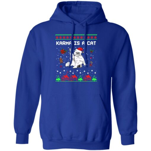 Karma is a cat Christmas sweater $19.95 redirect11182022031116 1