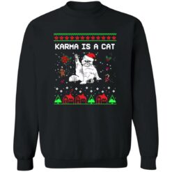 Karma is a cat Christmas sweater $19.95 redirect11182022031116 2