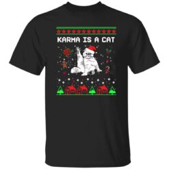 Karma is a cat Christmas sweater $19.95 redirect11182022031116 6