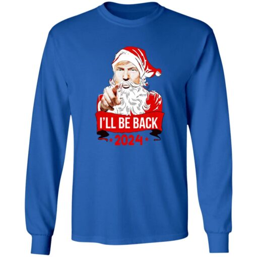 I’ll be back 2024 Tr*mp Christmas sweater $19.95