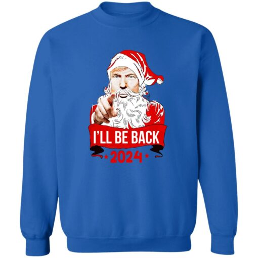 I’ll be back 2024 Tr*mp Christmas sweater $19.95