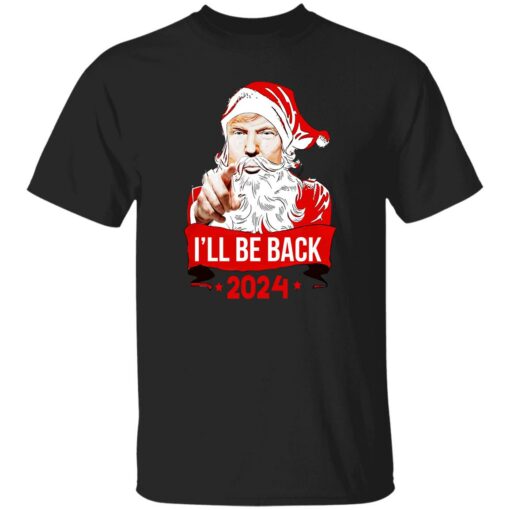 I’ll be back 2024 Tr*mp Christmas sweater $19.95