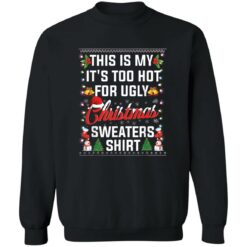 This is my it’s too hot for ugly Christmas sweaters shirt $19.95 redirect11222022031134
