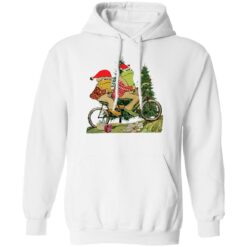 Frog and Toad on the bike Christmas sweatshirt $19.95 redirect11282022041120 1