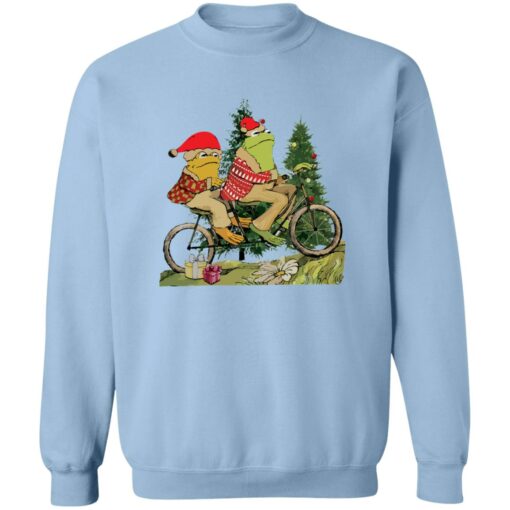 Frog and Toad on the bike Christmas sweatshirt $19.95 redirect11282022041120 4