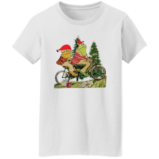 Frog and Toad on the bike Christmas sweatshirt $19.95 redirect11282022041122 2
