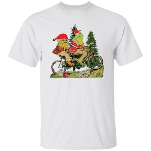 Frog and Toad on the bike Christmas sweatshirt $19.95 redirect11282022041122