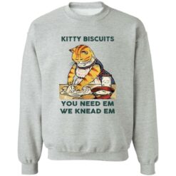 Cat kitty biscuits you need em we knead em shirt $19.95 redirect12132022011258 4