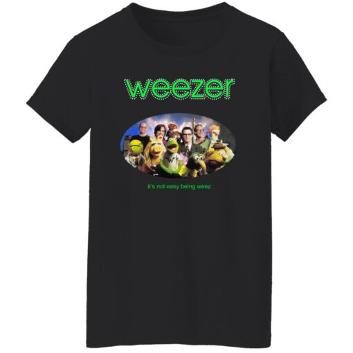 Muppets weezer it's not easy being weez shirt $19.95 redirect12282022021215 4