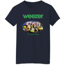 Muppets weezer it's not easy being weez shirt $19.95 redirect12282022021215 5
