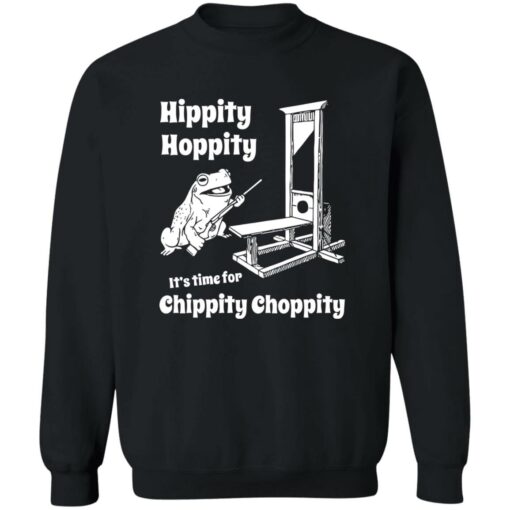 Frog hippity hoppity it's time for chippity choppity shirt $19.95 redirect12292022001238 3