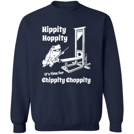 Frog hippity hoppity it's time for chippity choppity shirt $19.95 redirect12292022001238 4