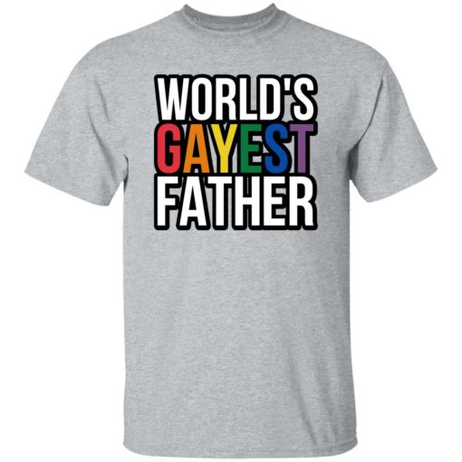 World’s gayest father shirt $19.95 redirect01102023030134 1